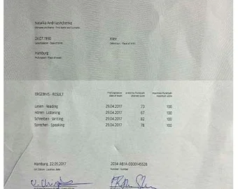 Goethe-Zertifikat B1