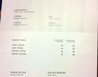 Goethe-Zertifikat B1