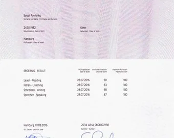 Goethe-Zertifikat B1