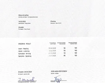 Goethe-Zertifikat B2