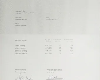 Goethe-Zertifikat B1